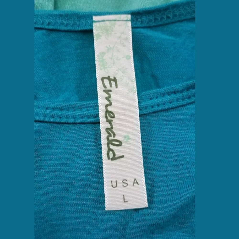 Emerald Maxi Dress Size Large - Picture 6 of 6